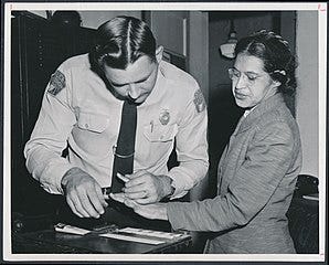 Rosa Parks.