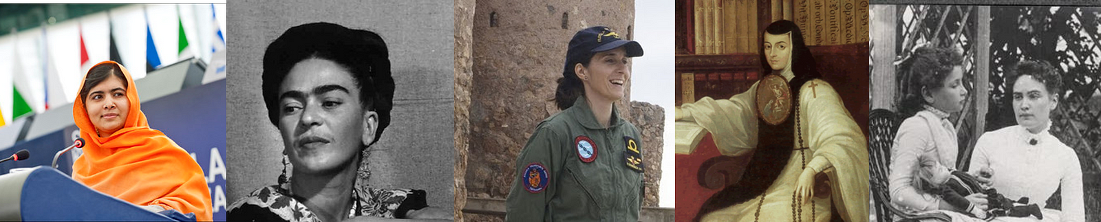 Seis mujeres inspiradoras.